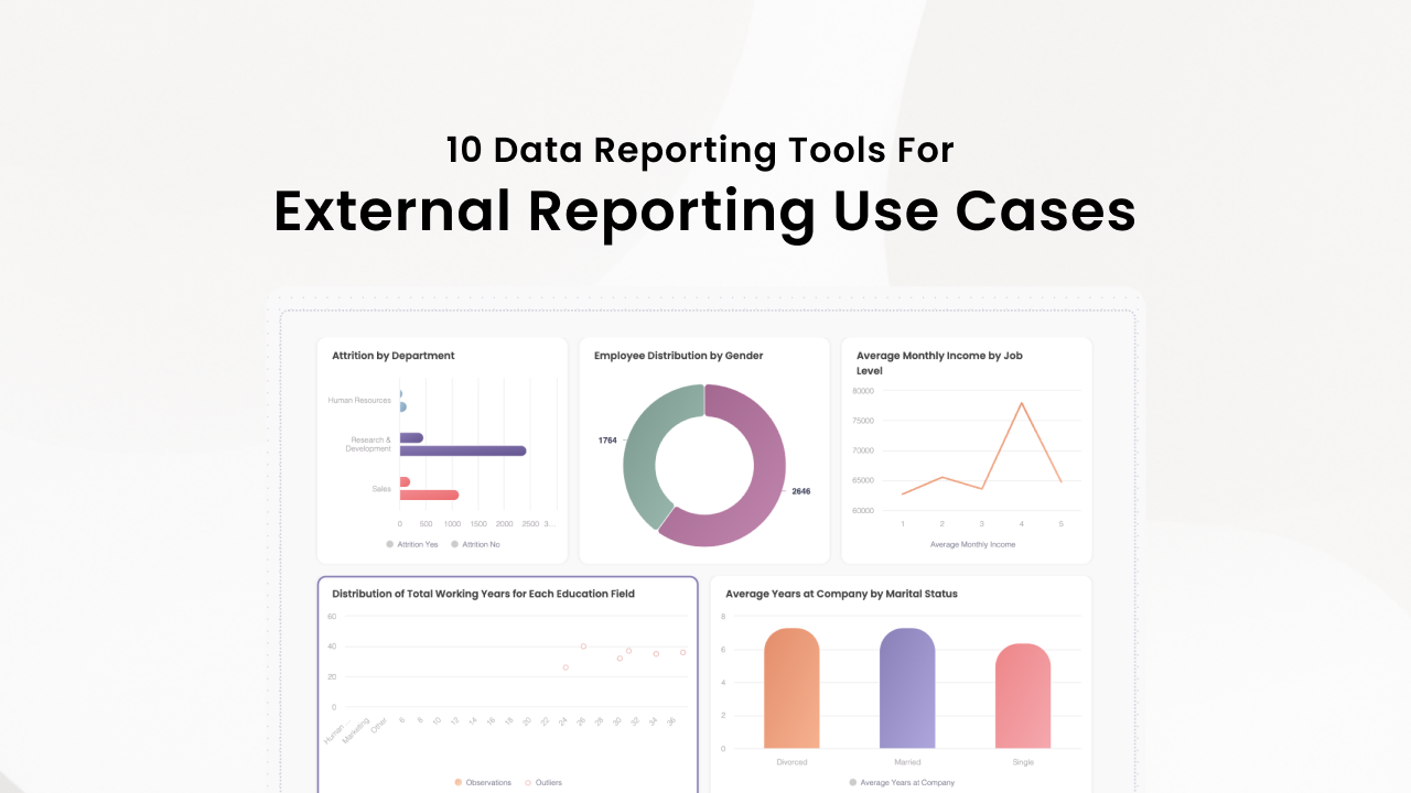 10 Data Reporting Tools for External Reporting Use Cases