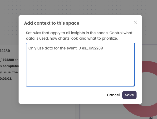 Setting up rules in Breadcrumb to filter event data