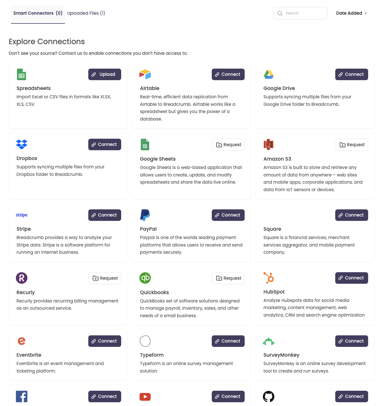 Live event data sources